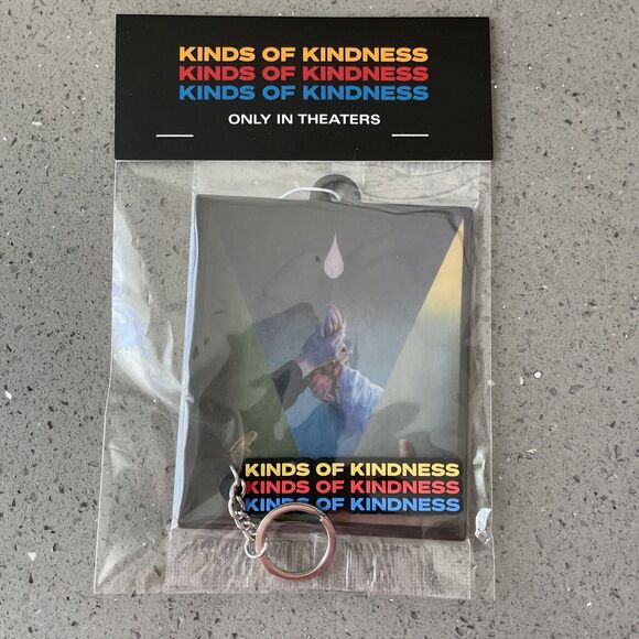 Kinds Of Kindness Movie Keychain And Air Freshener AMC Emma Stone Promo New - Picture 1 of 5